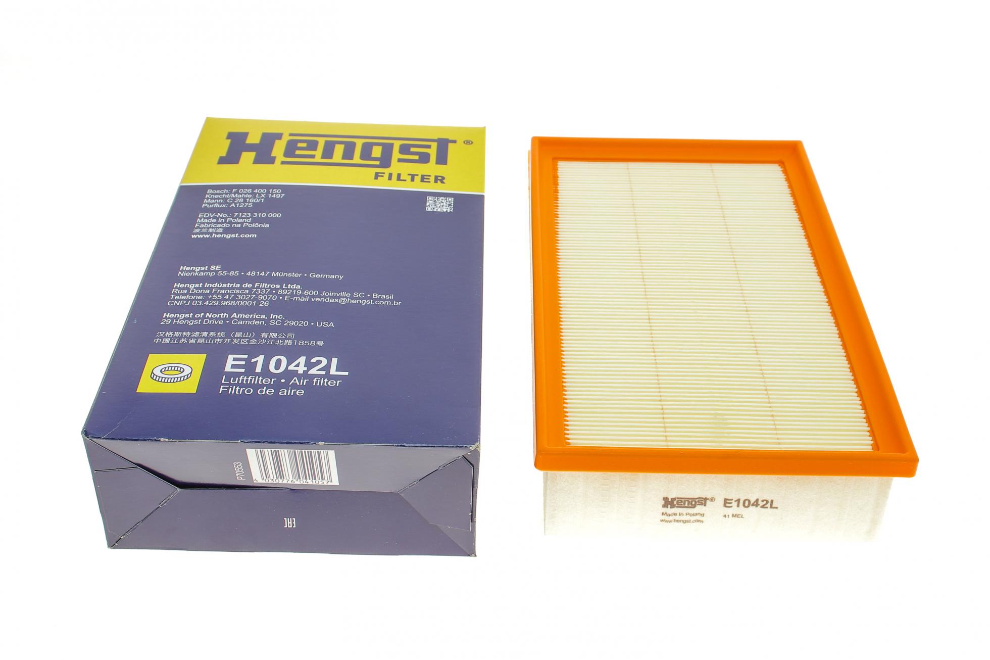 E1042L HENGST FILTER